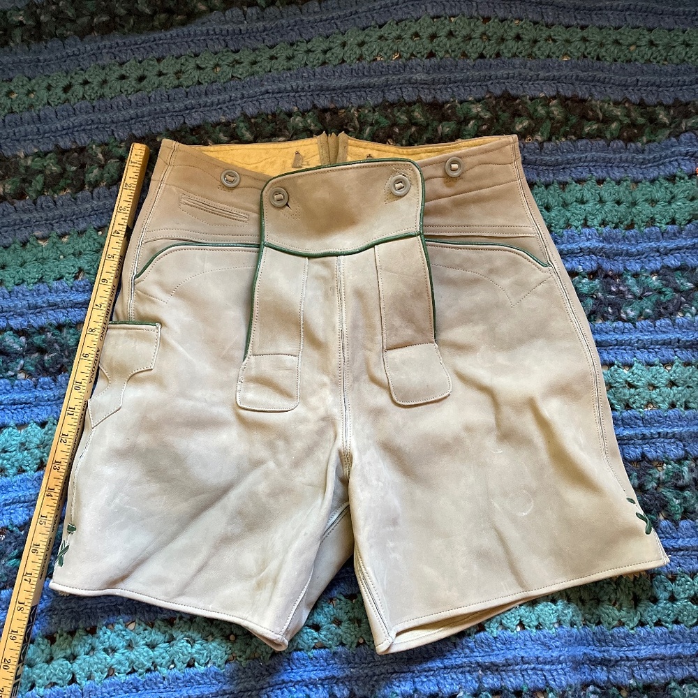 Authentic Lederhosen. Just in time for Oktoberfest!